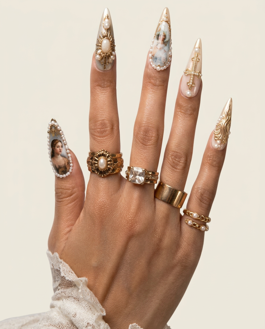 Soak-off & Repair example by Pressured Diamonds